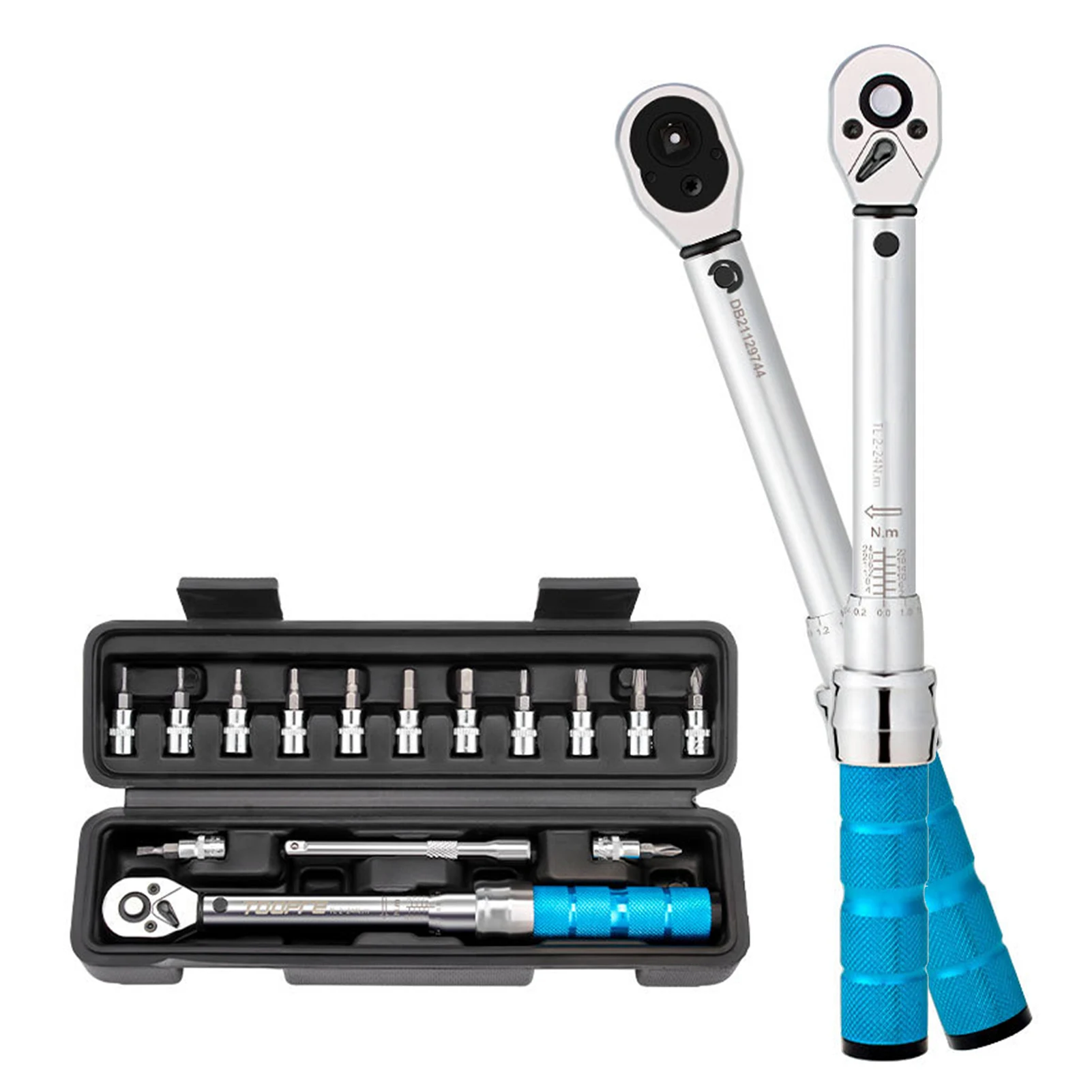 Bike Torque Wrench Set 1/4 Drive Click- 2-24 Nm Bicycle Maintenance T –  Ruida Cycling