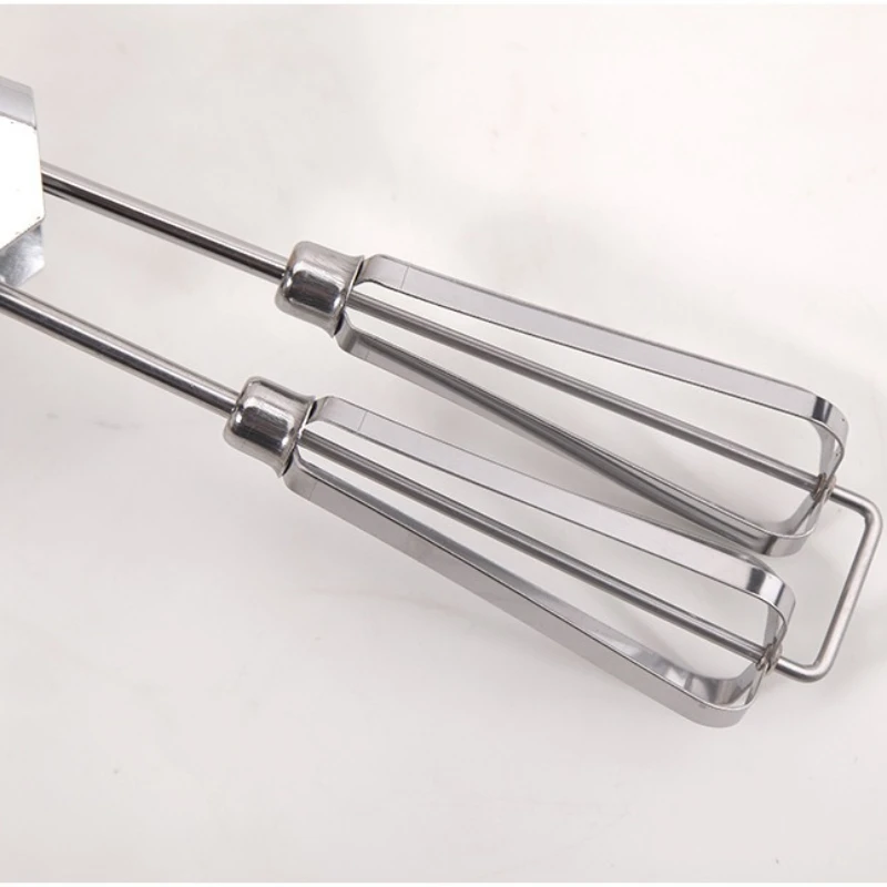 Mixer Egg Beater Kitchen Stainless Steel Hand Push Whisk Blender Egg Beater Milk Frother Egg Beater Frother Foamer Cake Tools