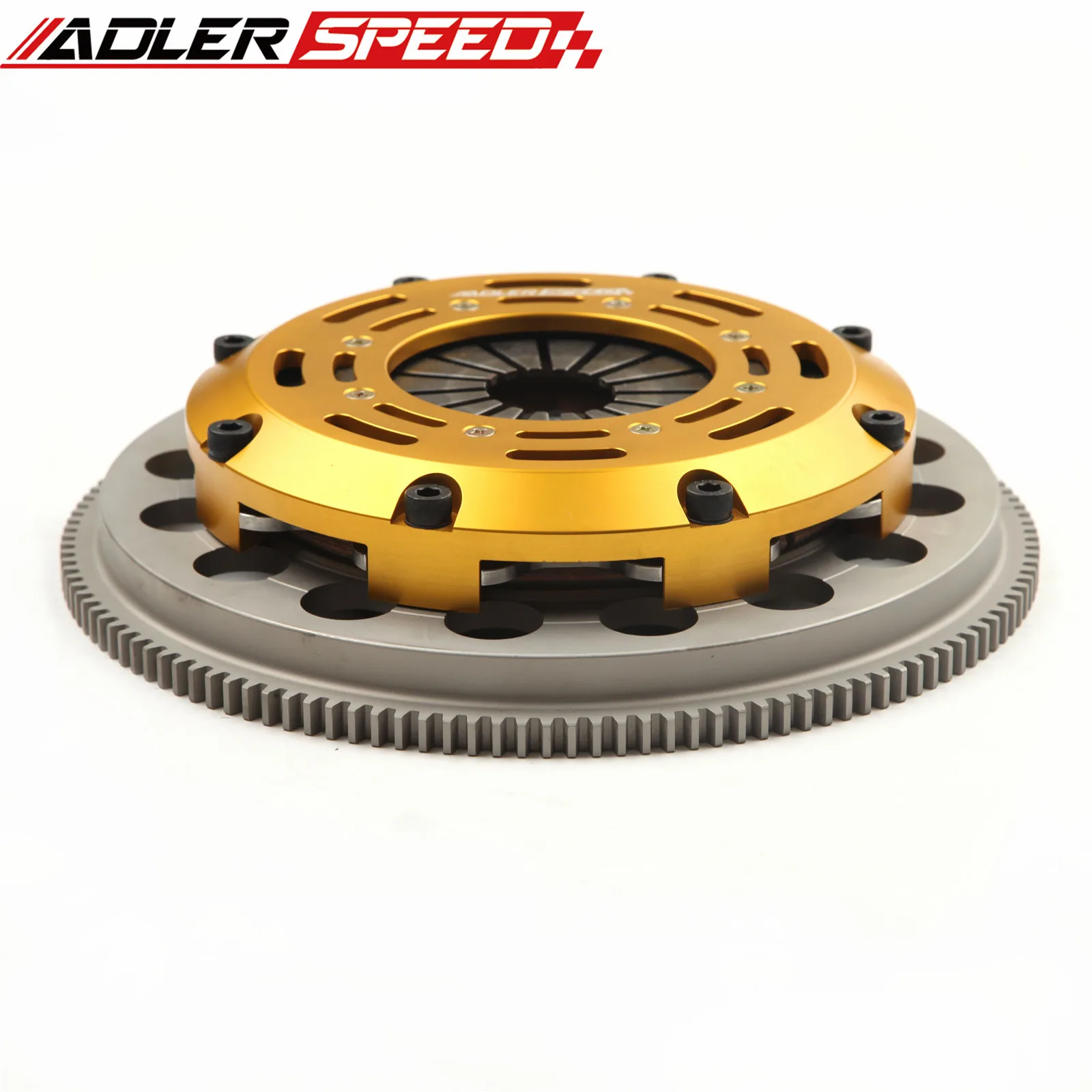 ADLERSPEED 7.25인치(185mm) 레이싱 싱글 디스크 클러치 키트 & 플라이휠 (97-05년식 아우디 A4 1.8T B5 B6 중량급)