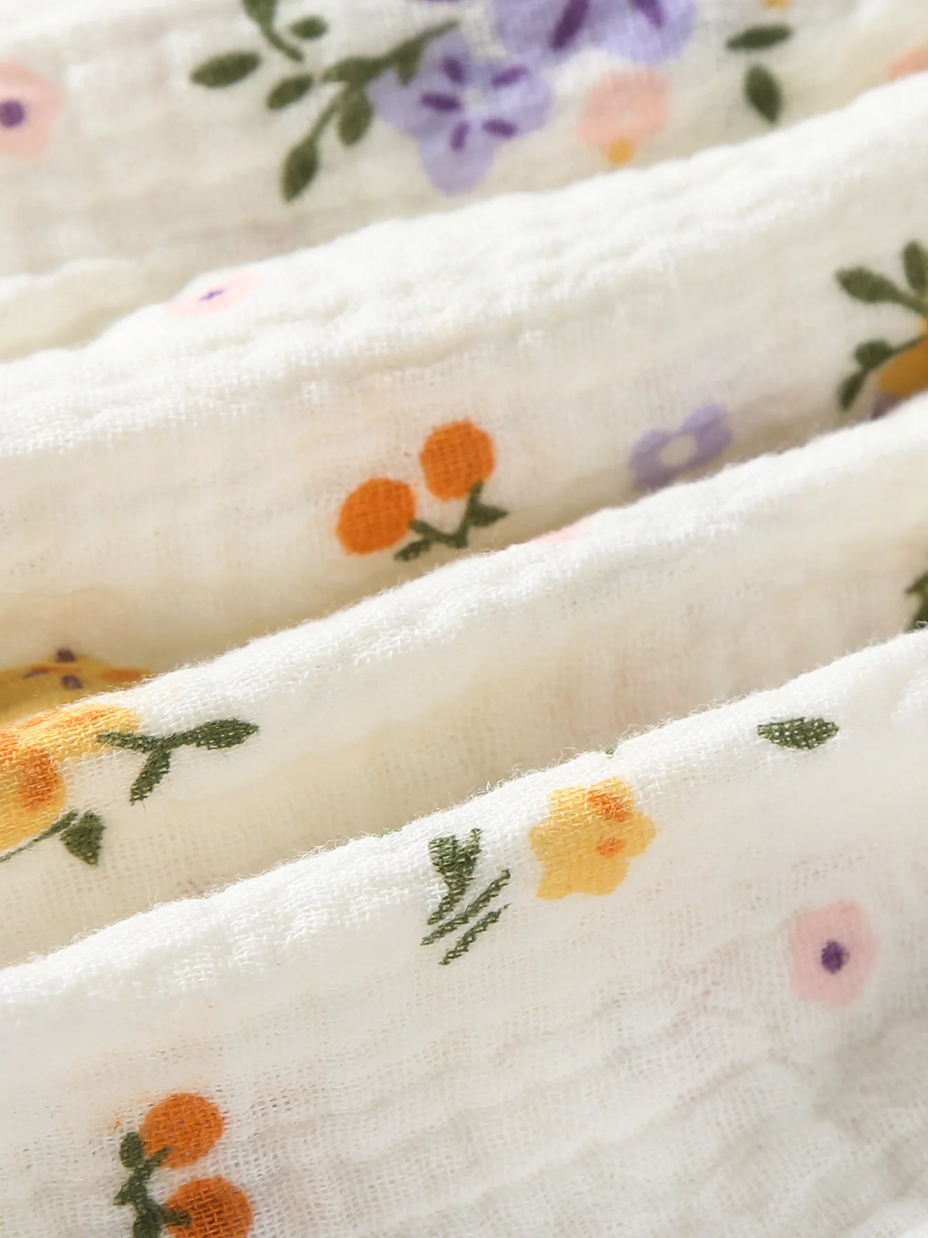 Cotton Baby Girls Floral Bodysuit One Piece Summer Clothing