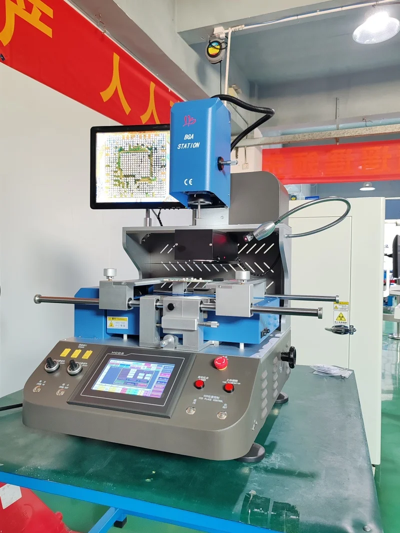 6800W G750C Pro 반자동 정렬 시스템 BGA 리워크 머신 솔더 스테이션 칩 수리 기계 (노트북, 게임 콘솔용)