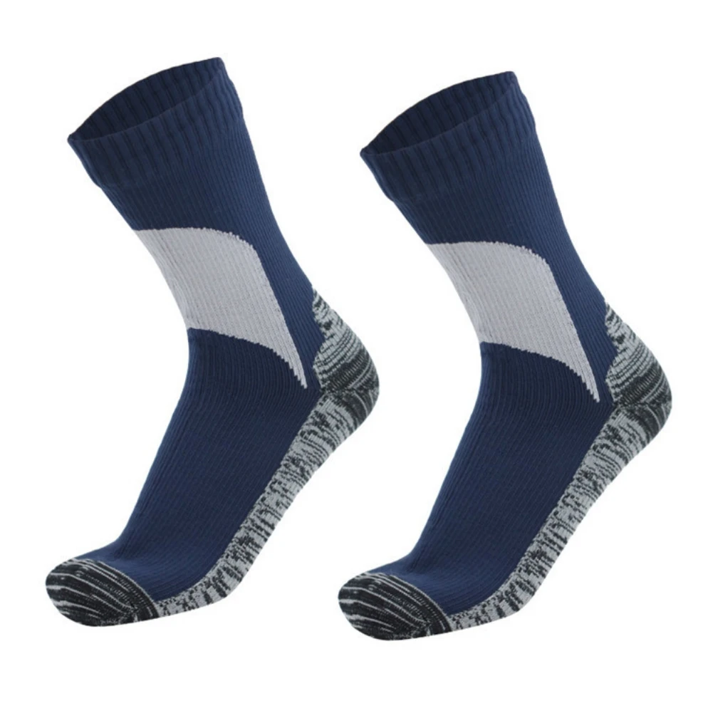 3 Paires Chaussettes Hiver Imperméables Homme Femme - Doublure Polaire, Coupe-Vent, Pour Randonnée Et Ski - 9