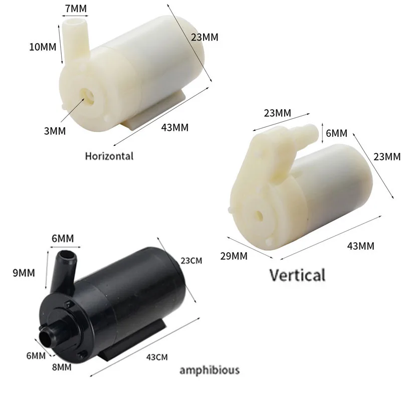 Liquid Transfer Pump Submersible Booster Pump USB 5V Small Water Pump