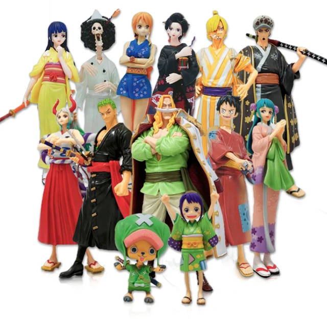 Anime One Piece Film Gold Special DXF Luffy Sanji Roronoa Zoro PVC Action  Figure Toys