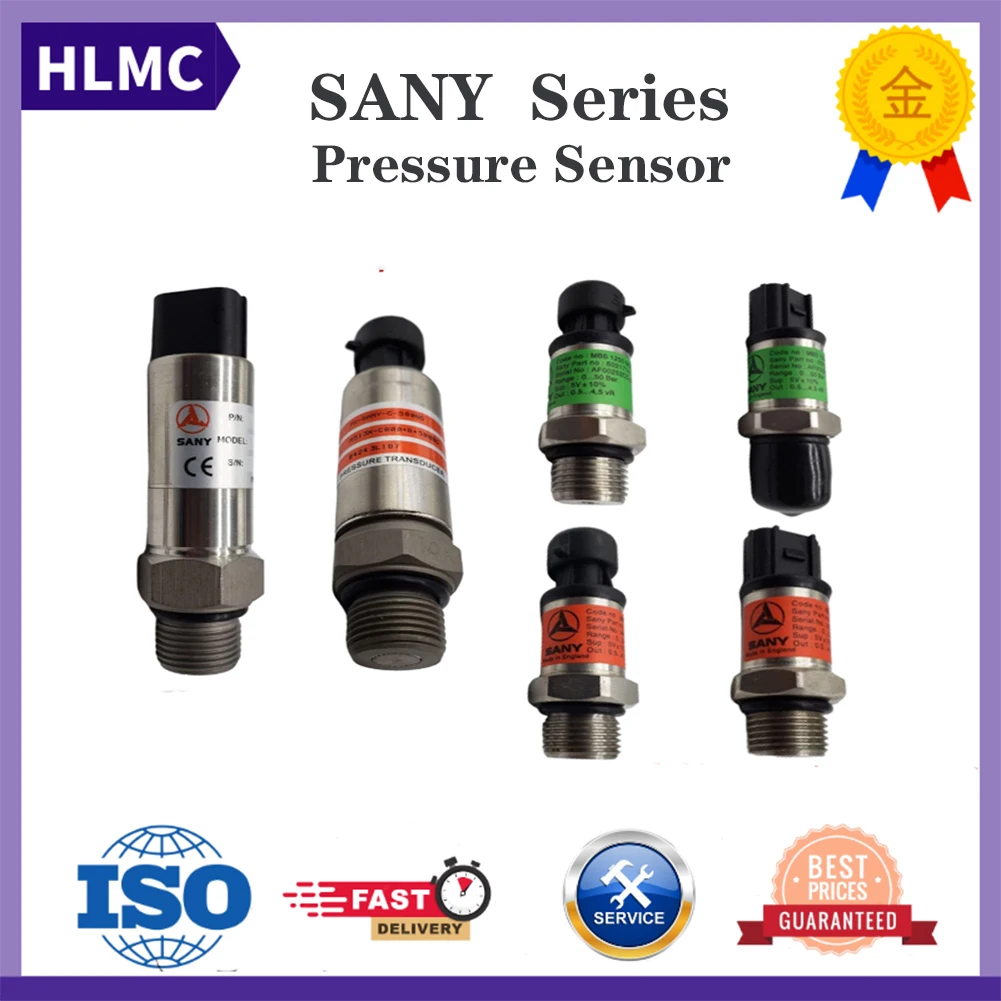 

Excavator Sany 75 135 205 215 235 365-8 Hydraulic Pump Controller High And Low Pressure Sensor Switch