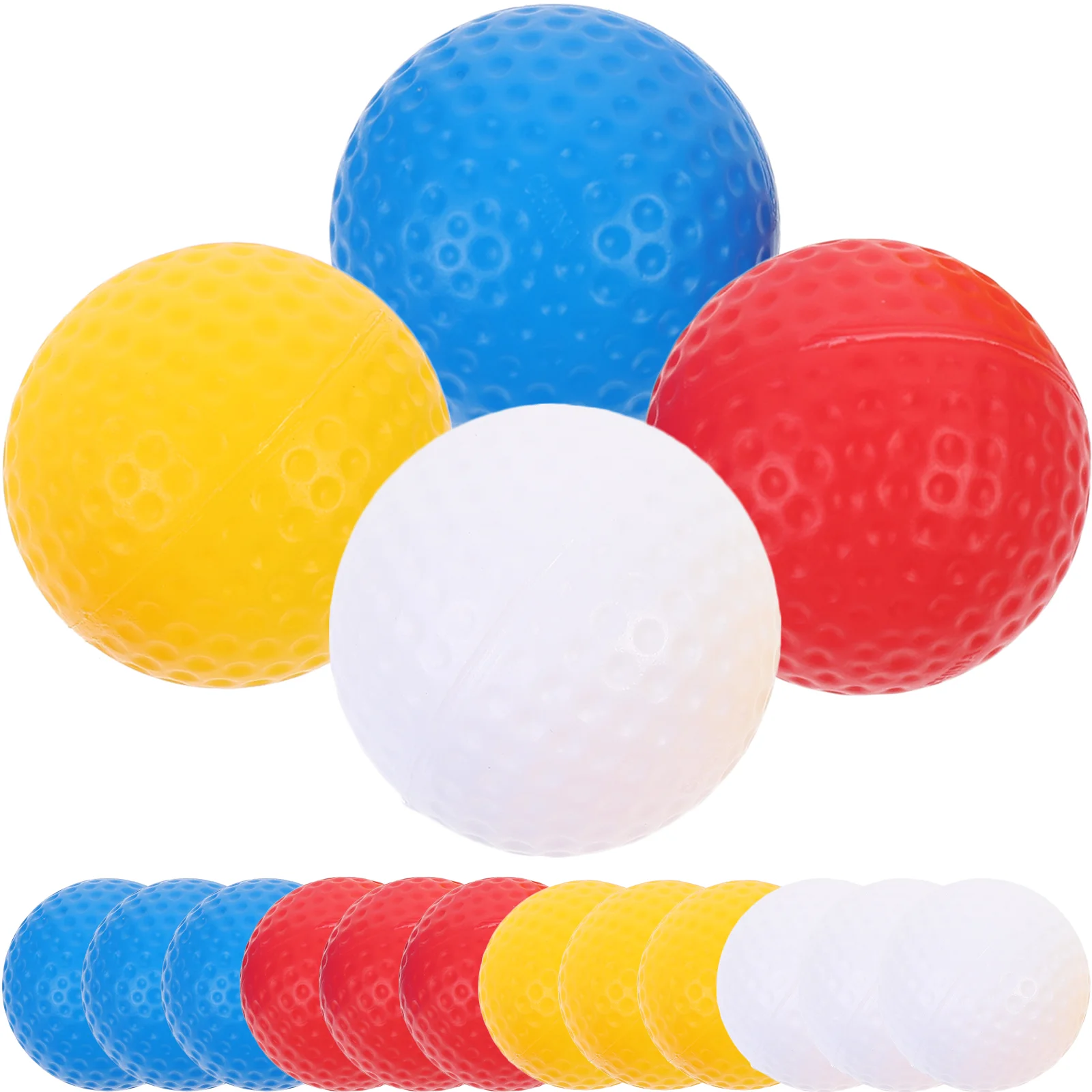 

Golfing Practice Balls Colored Balls for Golfing Small Golf Balls Portable Golf Playing Balls