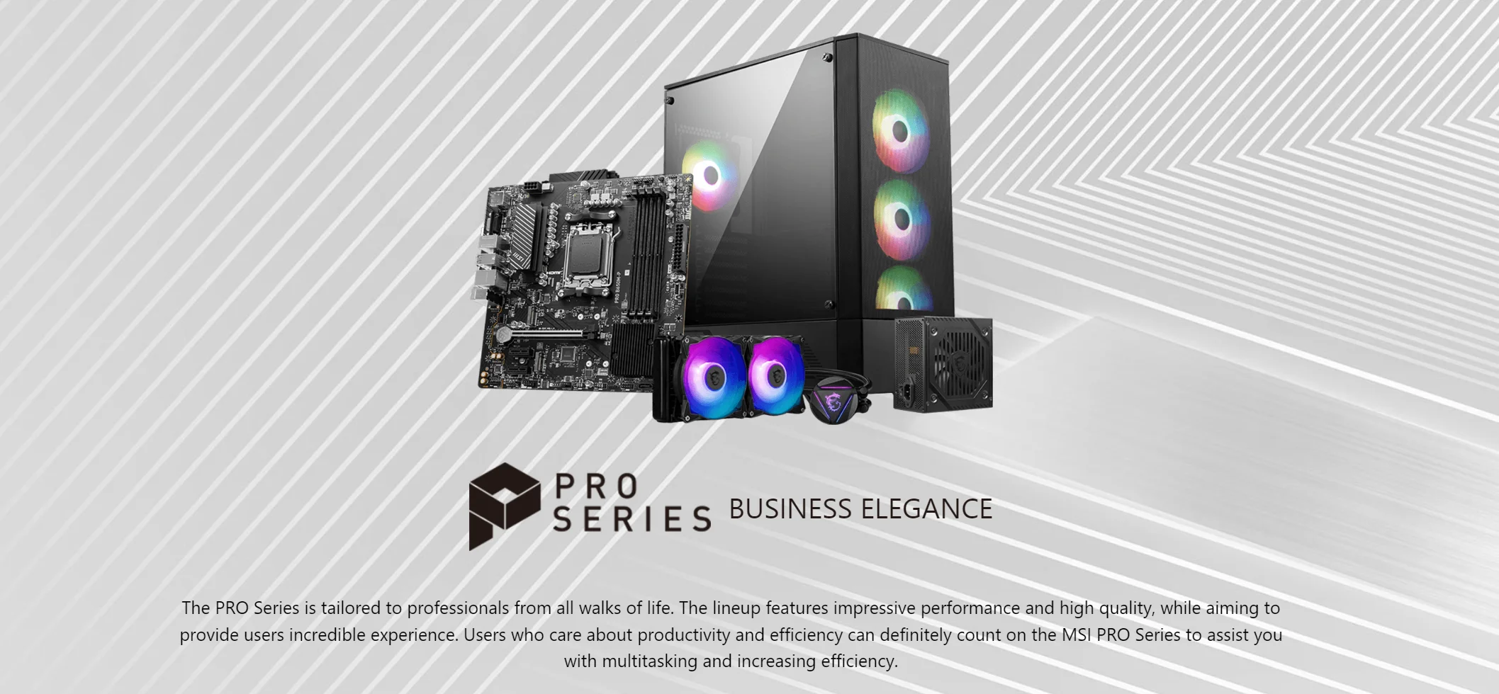 Description Picture 4 of itemMSI PRO B650M-P New AMD B650 Supports DDR5 7200+MHz (OC) 192GB AMD Ryzen ™ 7000 Series motherboard Socket AM5