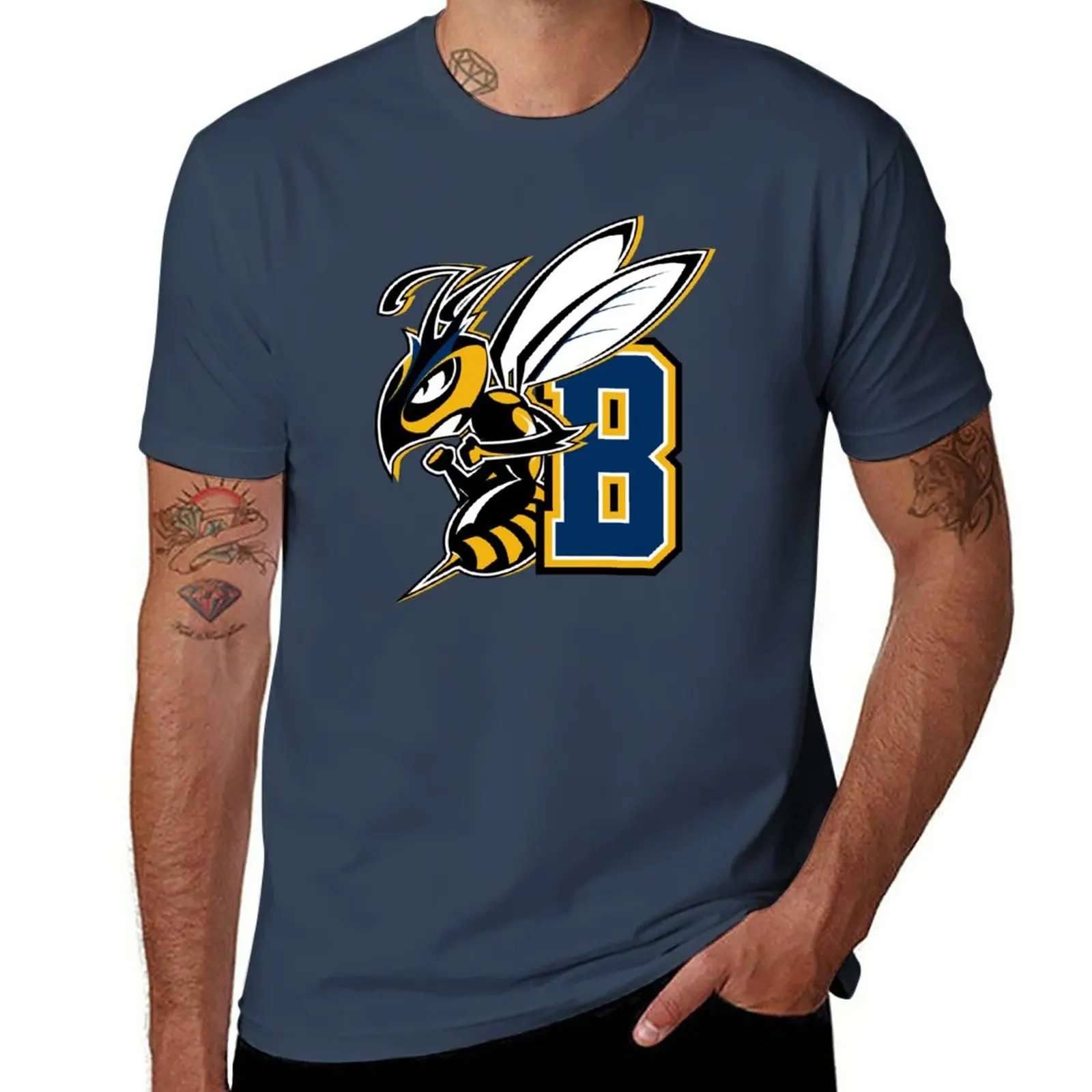 

Montana State Billings Yellowjackets T-Shirt oversized heavyweights mens clothing