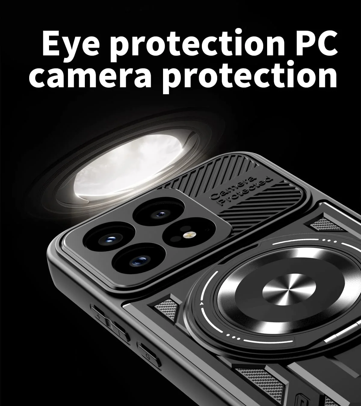360° Rotating Magnetic Armored Phone Case with Magsafe Protective Cover
