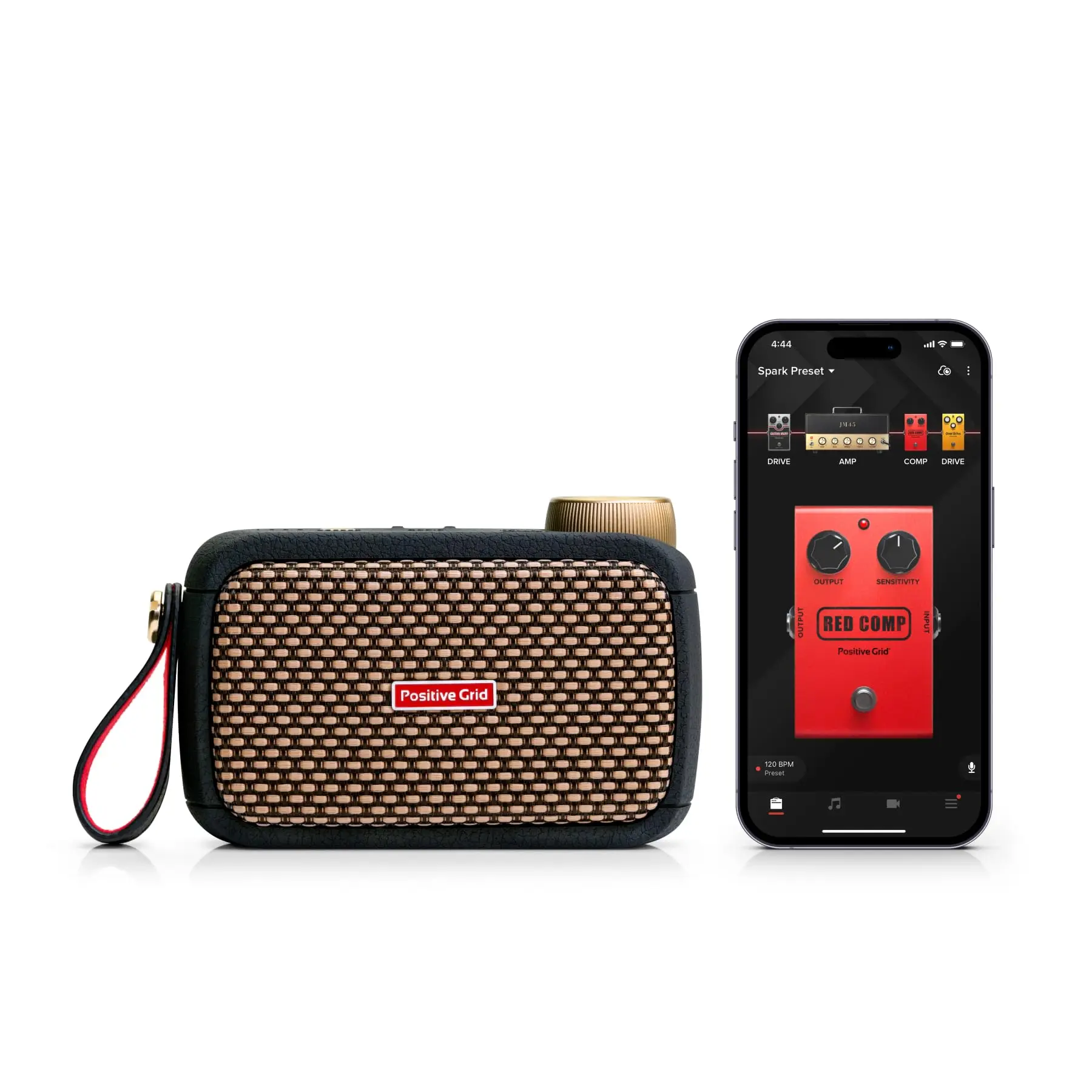 Positive Grid Spark GO Ultra-portable Mini Smart Guitar Amp Rechargeable  Bluetooth Speaker - AliExpress