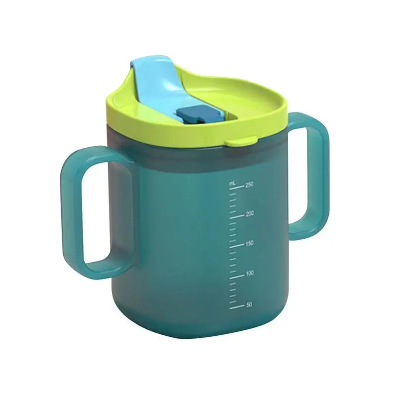 

Sippy Cups Durable Kids & Toddler Cups With Silicone Sleeves & Silicone Straws Lightweight Dripless Sippy Cup With Lid For Ages