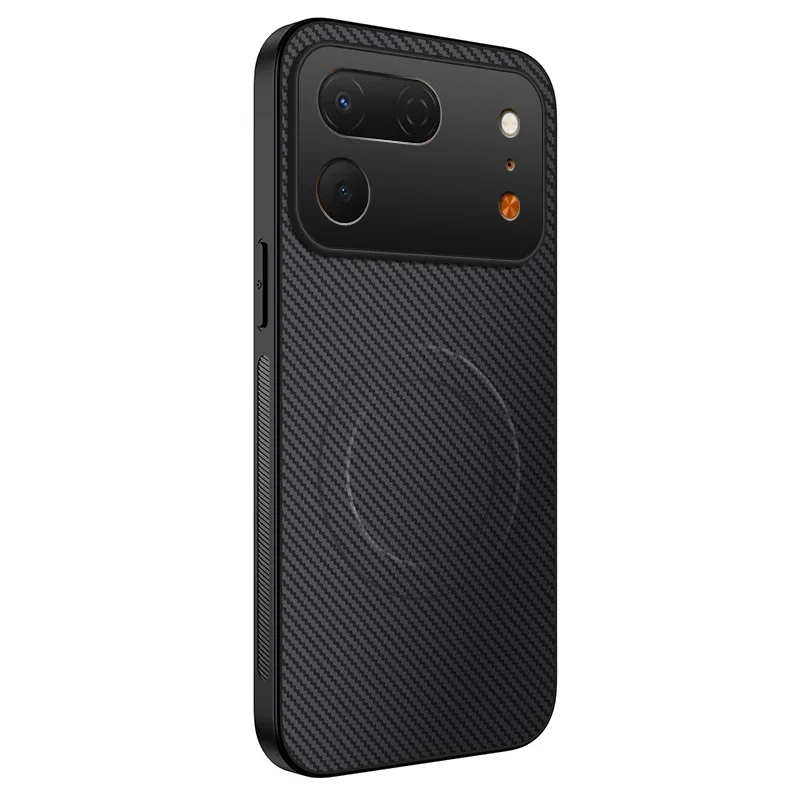 Magnetic Luxury Carbon Fiber Texture Matte Shockproof Case Cover
