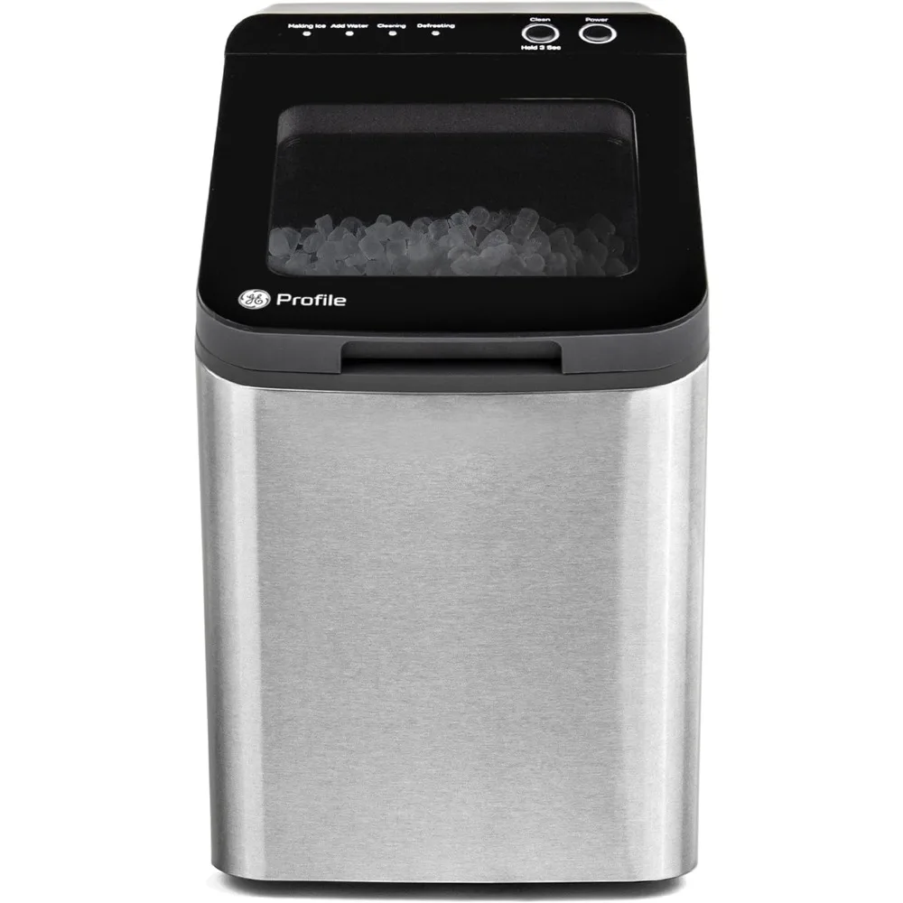 

Countertop Pebble Ice Maker | Portable Ice Machine Makes up to 34 lbs. of Ice Per Day