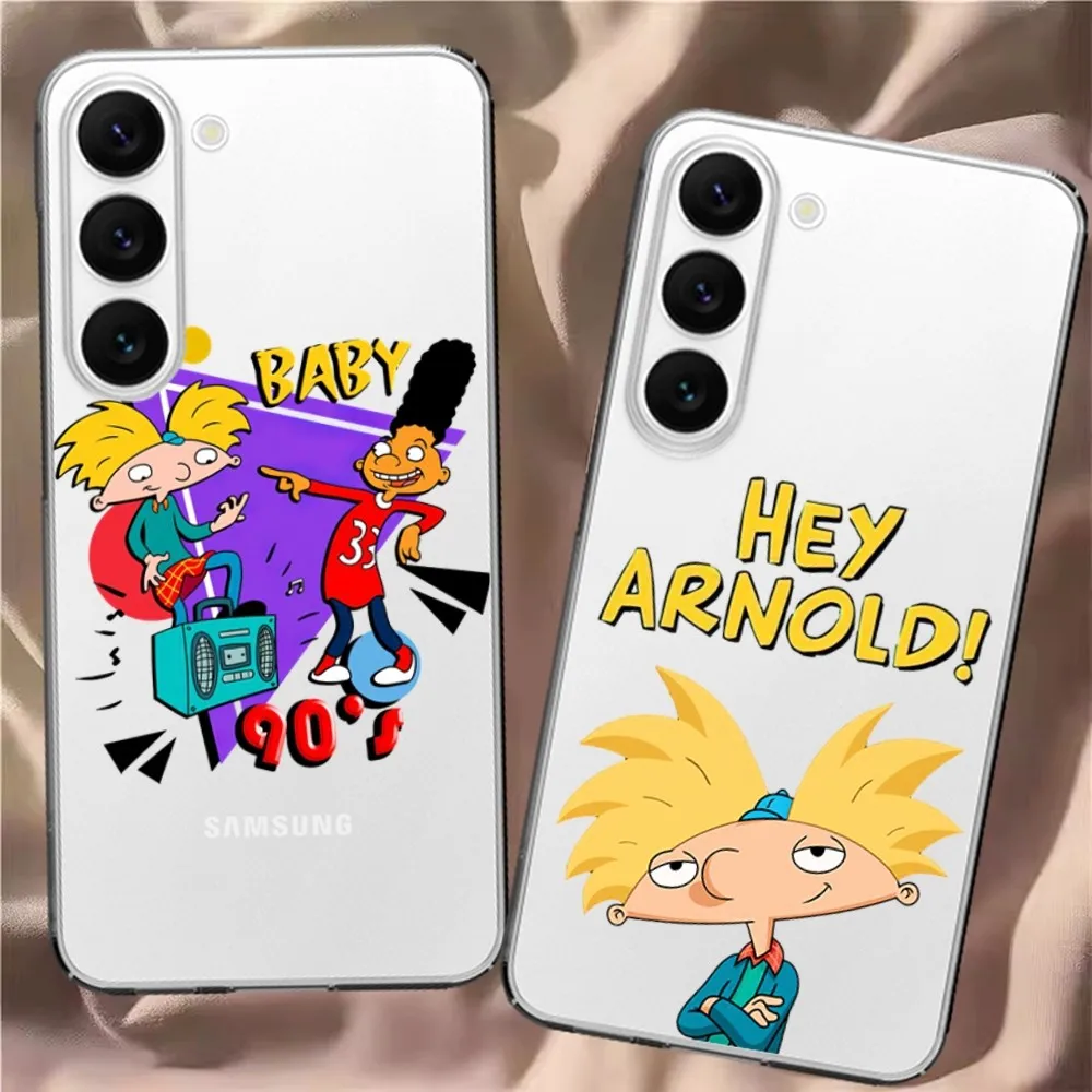 Cartoon Hey-Custodia Per Telefono Amazon Per Samsung Galaxy S22 S21 S20 Fe S23 Ultra S10 S8 S9 Note 20 10 Plus A73 A33 A51 A52 A72 A21