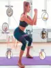 Resistance Band Fitness Buttocks Expansion Fitness Cloth Rubber Band Elastic Expander Suitable for Home Exercise Sport Equipment 3