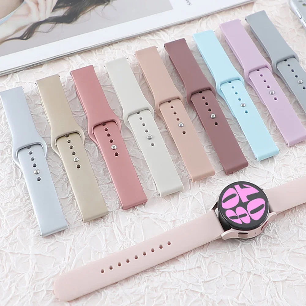 High-Quality Silicone Watch Straps - Universal Fit, Multiple Sizes