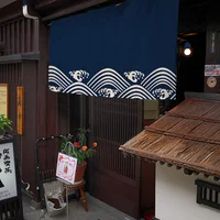 Japanese Decorative Hanging Curtain Restaurant Door Head Short Curtain Store Half Curtain Kitchen Cloth Curtain Noren 1
