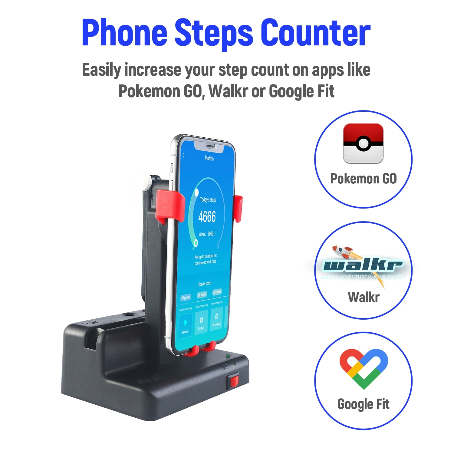Amazon Phone Swing Mobile Phone Smart Watch Auto Step Shaker Automatic ...