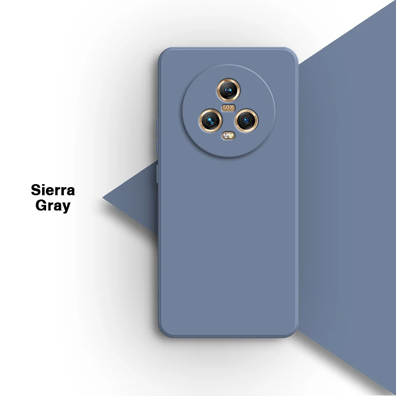 High-Quality Liquid Silicone Phone Case with Soft Lens Protection