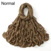 Nouveau grande taille solide rayonne Modal Hijab écharpe femmes musulman foulard enveloppes châle Femme Musulman bandeau islamique Turban 190*85 cm