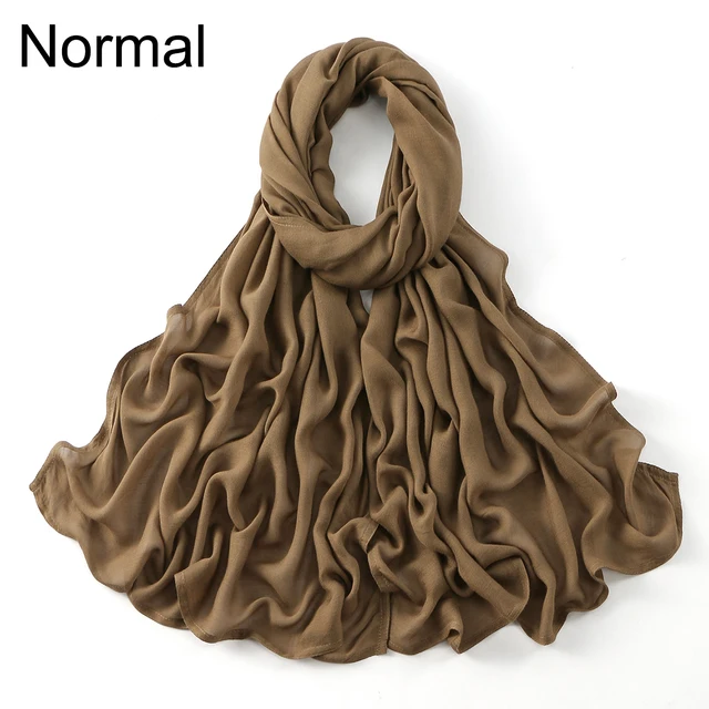 Nouveau grande taille solide rayonne Modal Hijab écharpe femmes musulman foulard enveloppes châle Femme Musulman bandeau islamique Turban 190*85 cm