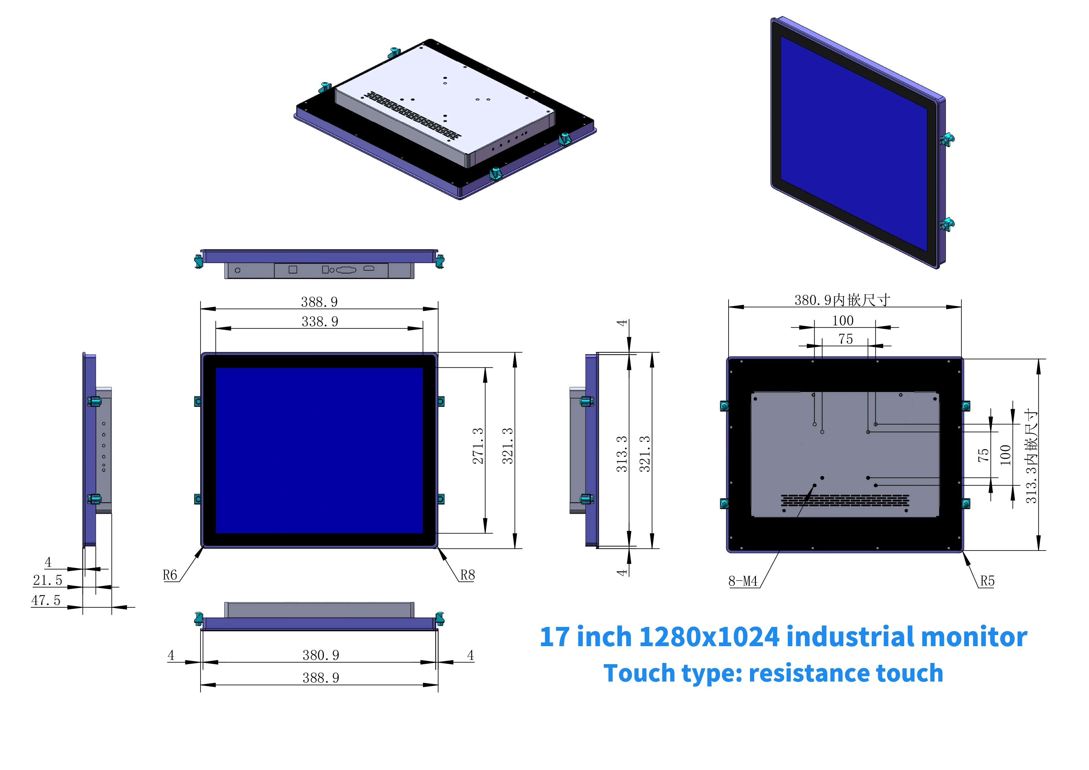    , HDMI ġ USB Ʈ, ׼ ġ ũ Ŭ LCD , 17 ġ, 19 ġ, 21.5 ġ