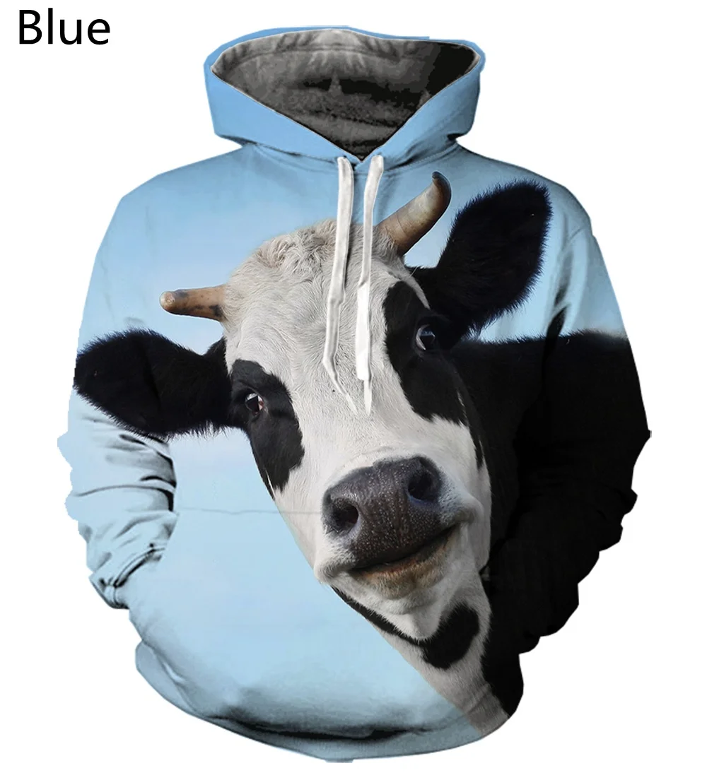 Funny Cow For Kids Men's Hoodie