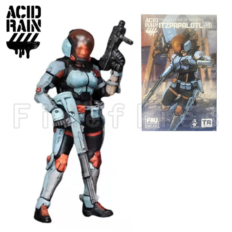 1/18 3.75inches Acid Rain Action Figure FAV-A52 Itzpapalotl Anime