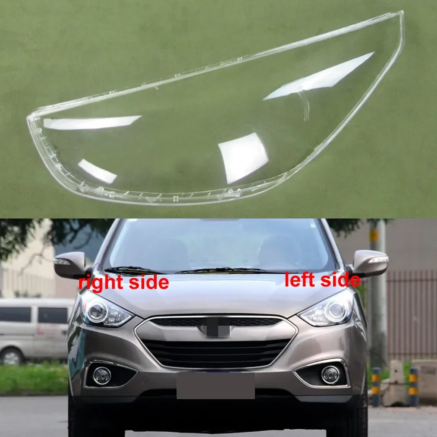 

For Hyundai IX35 2009 2010 2011 2012 Headlight Cover Transparent Lampshade Headlamp Shell Lens Plexiglass Auto Replacement Parts