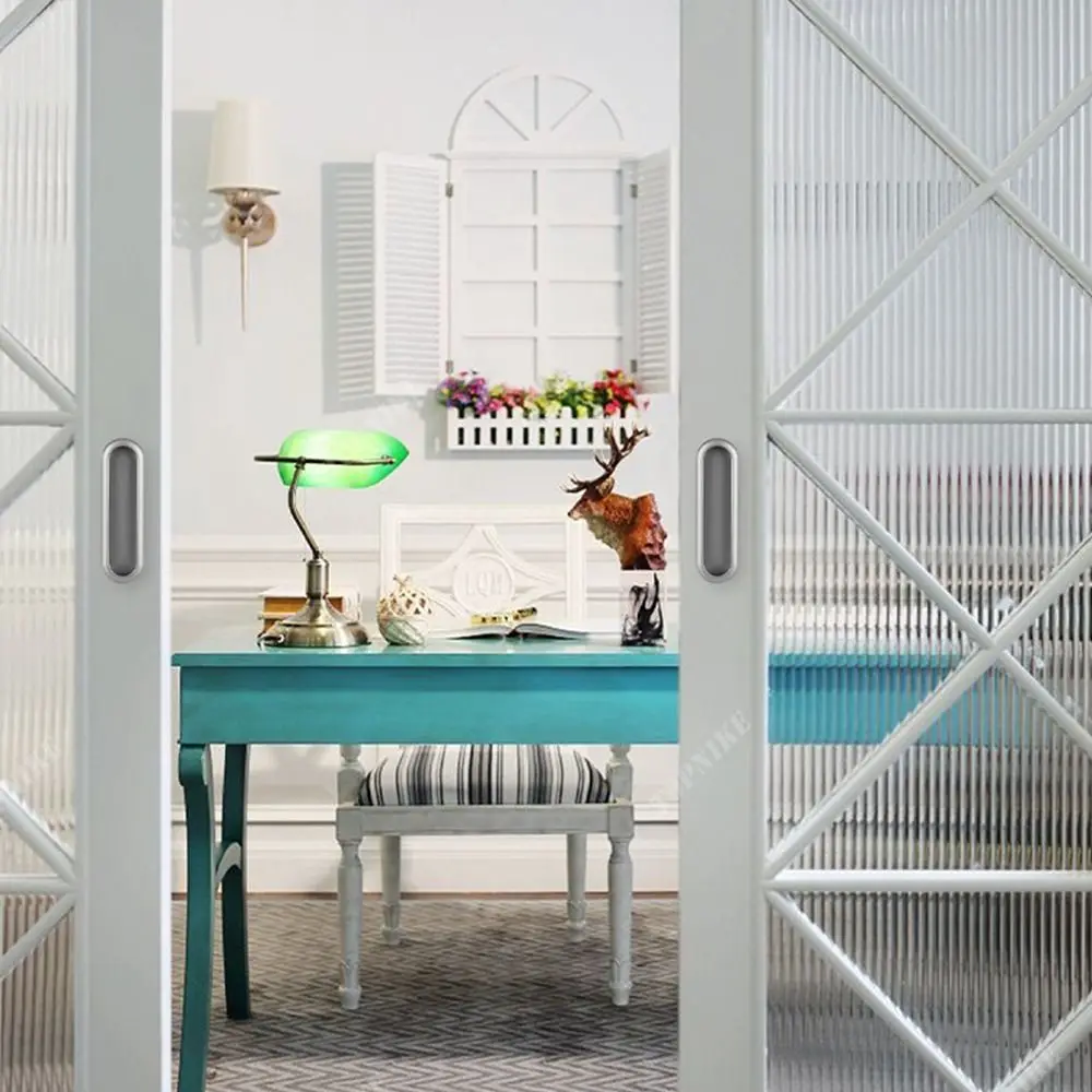 Description Picture 4 of itemSliding Door Handle Self-adhesive Pulls for Kitchen Cabinet Window Glass Door Knobs No Punching Furniture Hardware Handle