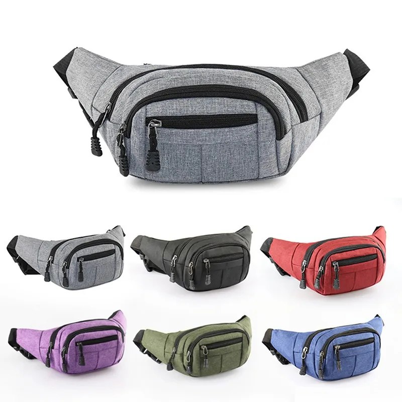 Pánské prs paket vodotěsný outdoorové sportovní sáček pouch korean-style pás sáček fanny pouch crossbody pánský banán sáček měšec