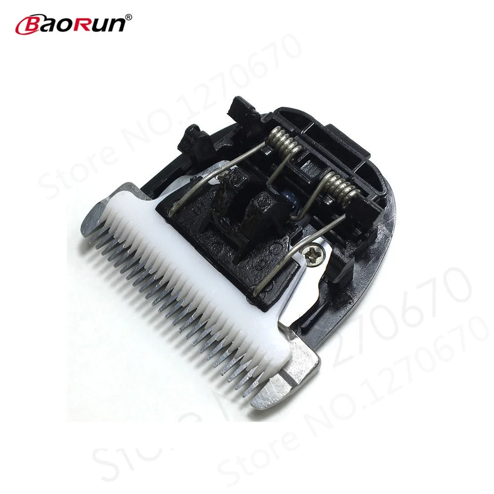 Dog Clipper Blades Clipper Replacement Parts 1Pcs Brand BaoRun Original Ceramic Blade P2 P3 P6 P7 P9 S1 T5 Spare Knife Pet Clipper Cutter 24 Thick Teeth Replacement Head