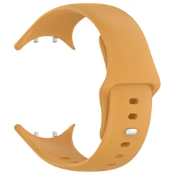 Silicone Sport Watchband Replacement Bracelet Strap (Vibrant yellow)