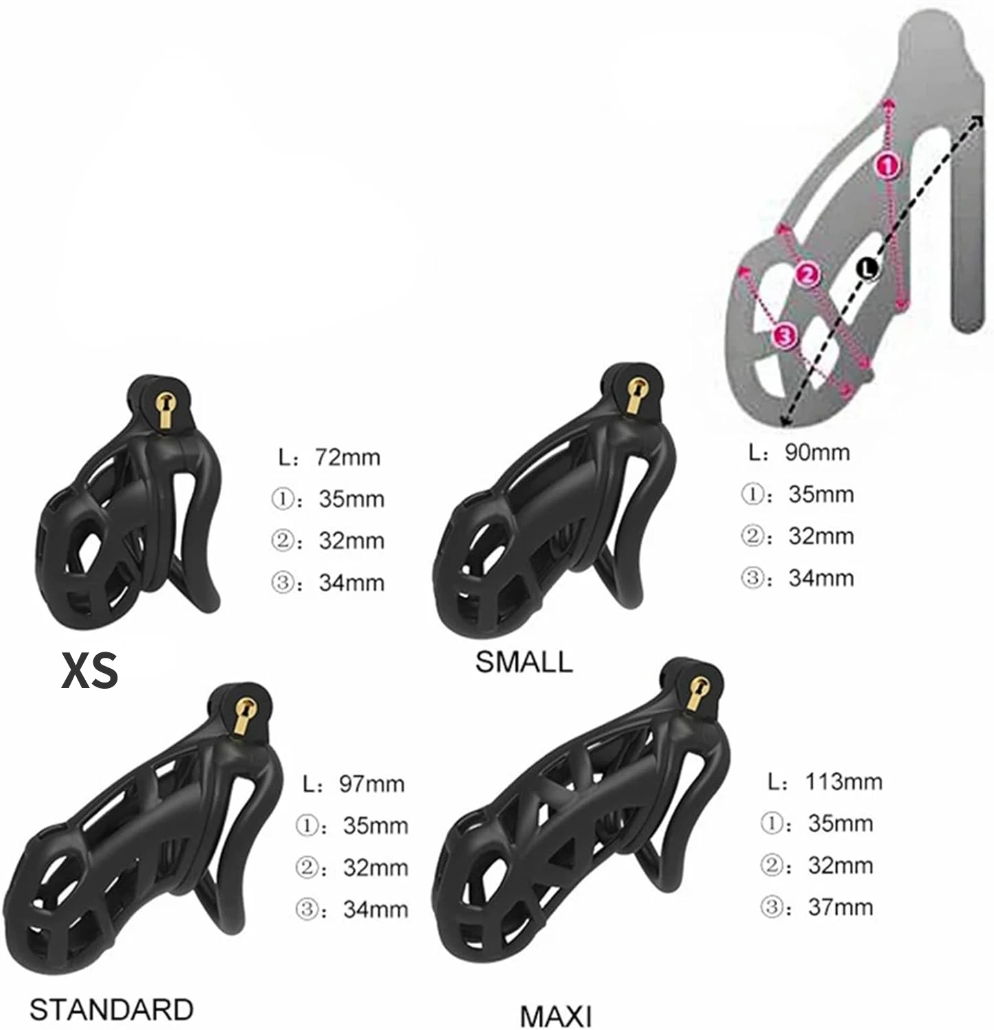 Sex Toys for Men Waist Belt Male Chastity Cock Cage Penis Sleeve Cockrings Erotic Urethral Lock BDSM Bondage Sex penis chastity cage
