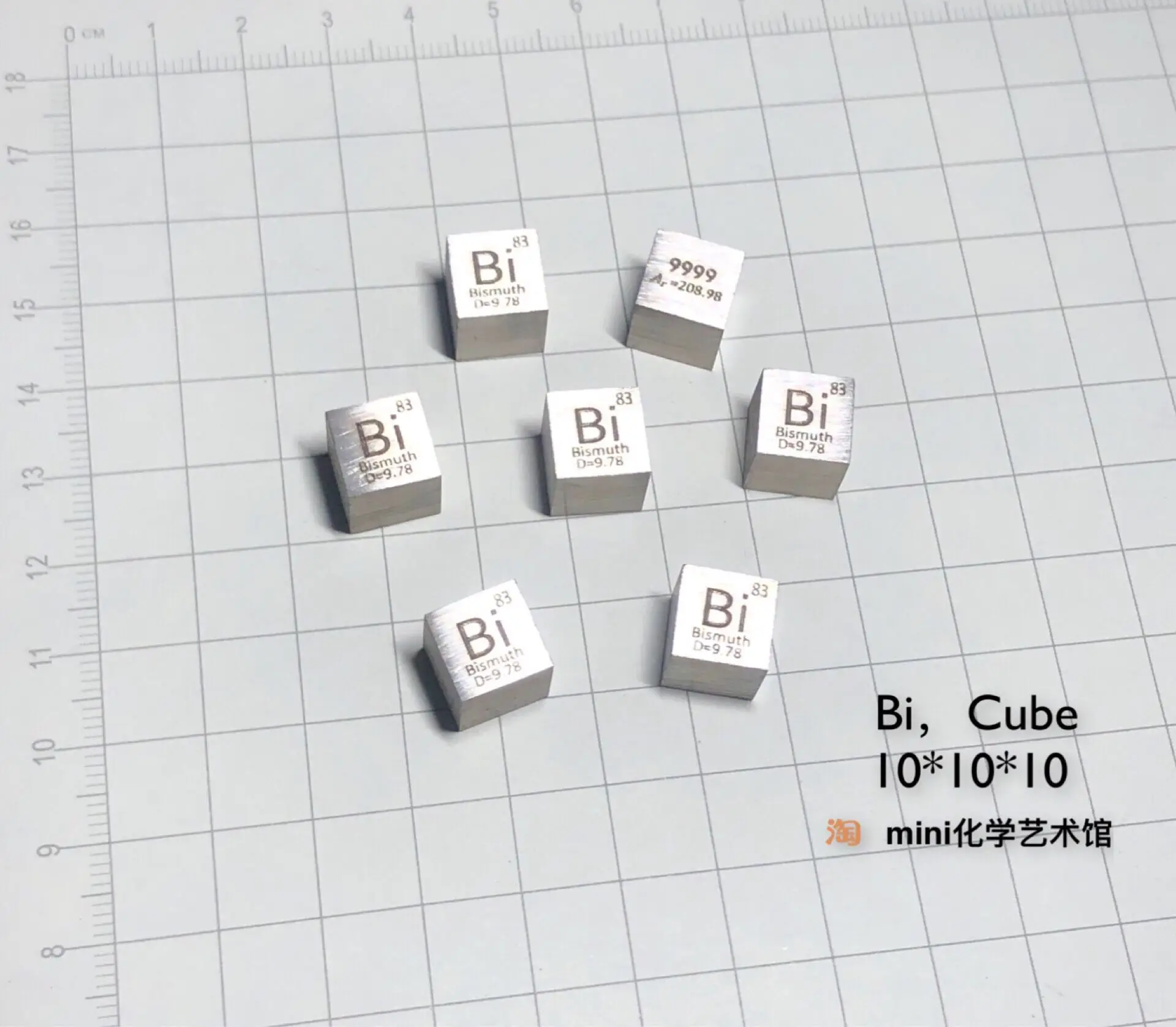 

Bismuth Metal Has an Average Weight of 9.8 G, and Bi Is Greater than or Equal to 99.99%