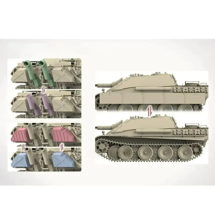 TAKOM 35002 1/35 Germany Jagdpanther G2 (Sd.Kfz.173) Tank