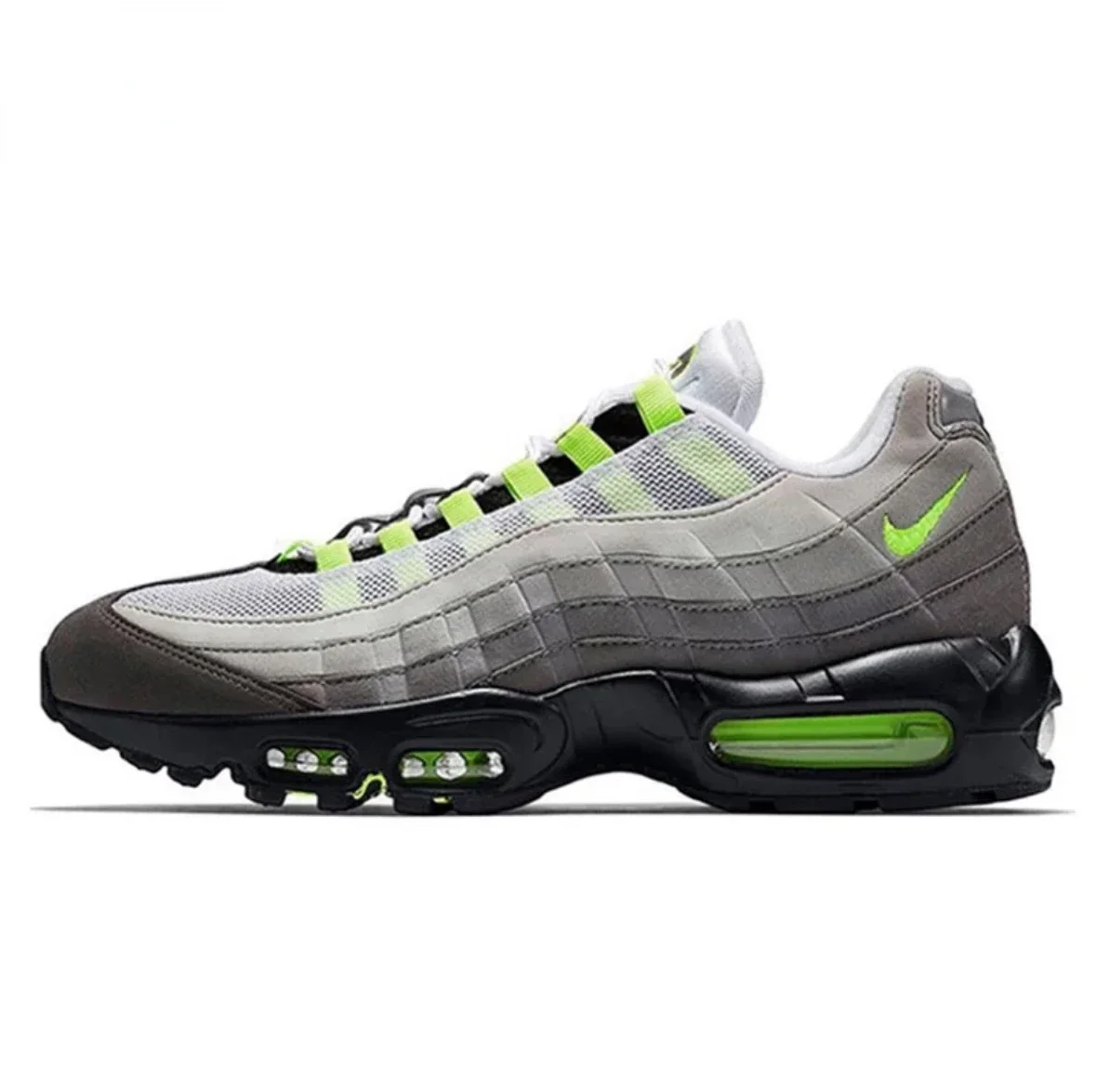 Nike-air max 95 حذاء جري أسود ثلاثي للرجال والنساء...