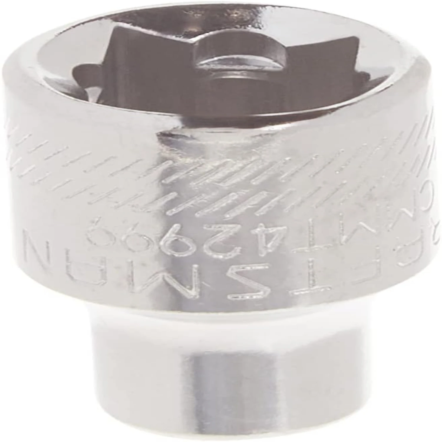 Durable and reliable shallow 6-point SAE 1/4-inch socket for 3/8-inch drive-Easy-to-use tool for tightening and loosening fast