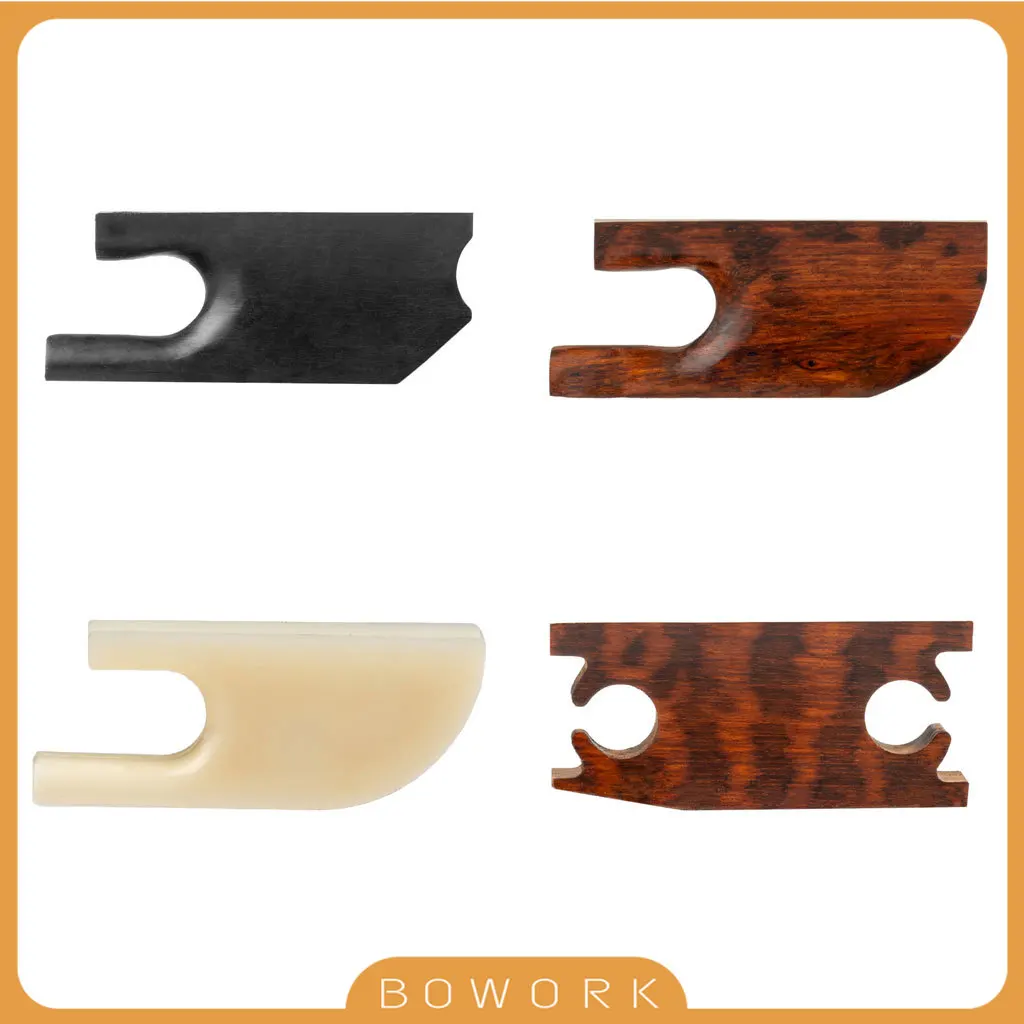 Bowork Assorted Snakewood Ebony Violin Bow Frog Baroque Fiddle Parts Violinist Violino Bow Luthier Supplies Accessories - Parts & Accessories -