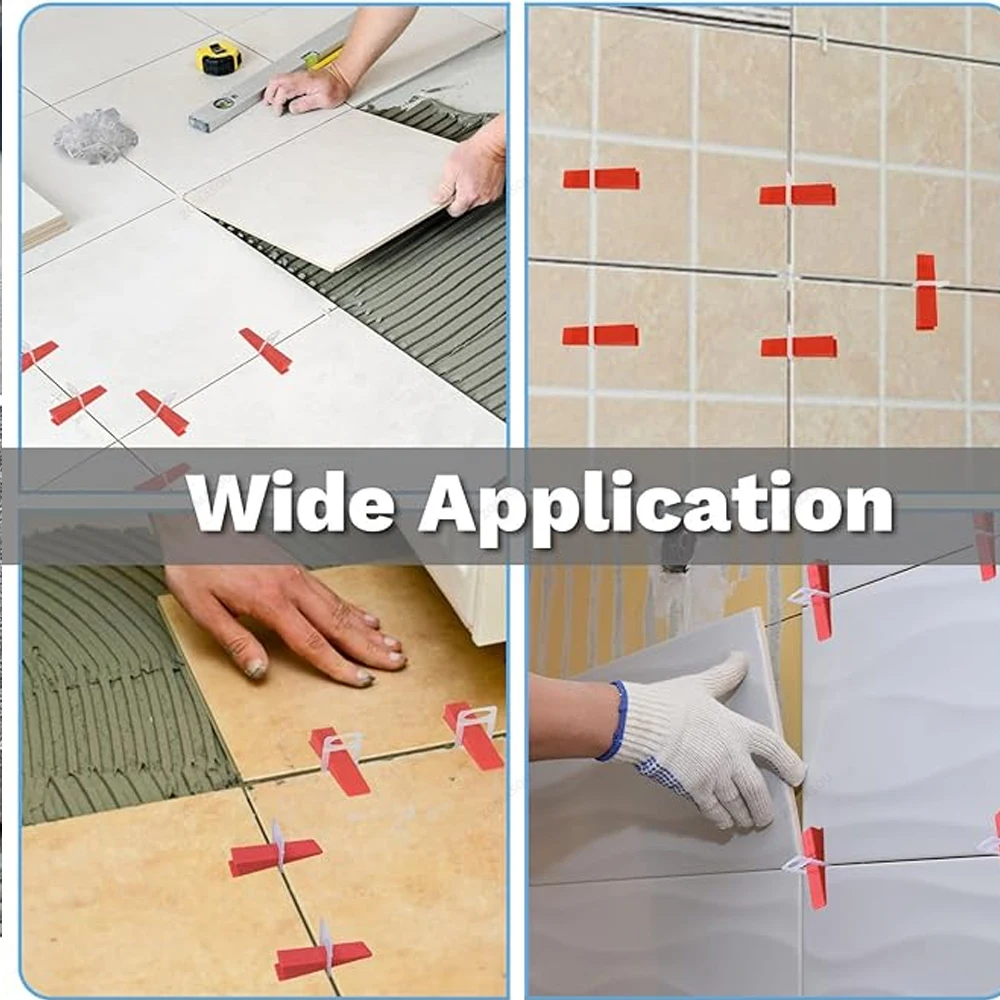 Wall Floor Tile Leveling System Clips Kit Ceramic Leveler Spacer Plier Wadge Kit Tile Leveling Tools Tile Spacers