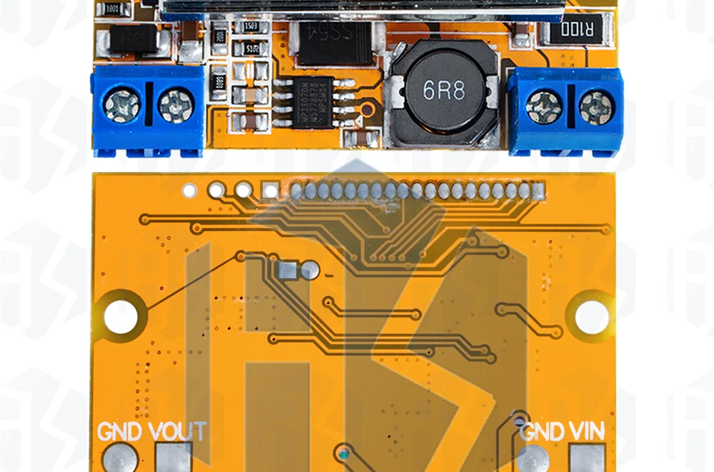 1 Stück Dual-Display DC 5-23V auf 0-16,5V 3A Max Step-Down-Netzteil Buck-Wandler Einstellbarer LCD-Abwärtsspannungsregler – Detail 35
