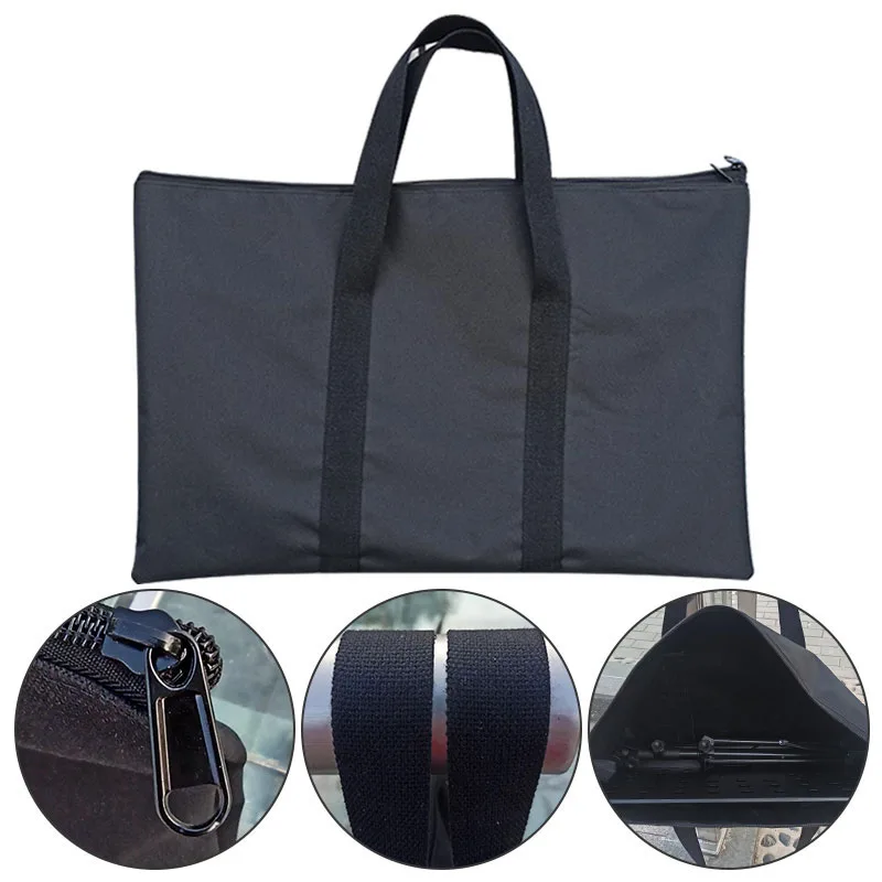 1X Music Sheet Stand Storage Bag Wear Resistant Zipper Carry Case Holder Pouch Thickened Canvas Bag Music Accessories