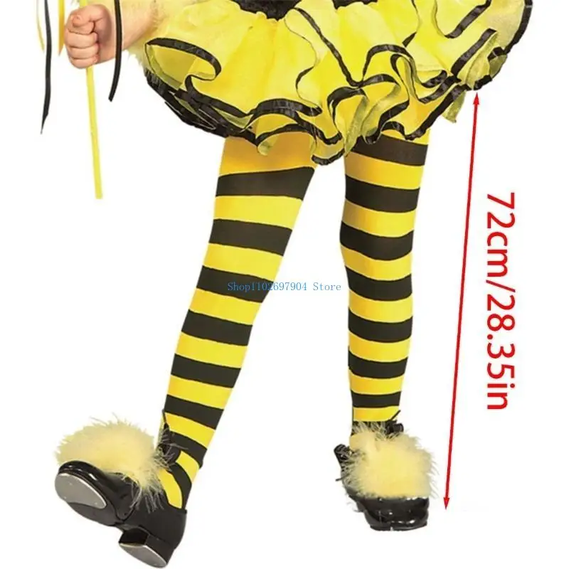 N7YF Tier Cosplay Kostüme Biene Ohren Stirnband Tutu Brille Halloween Party Requisiten – Detail 8