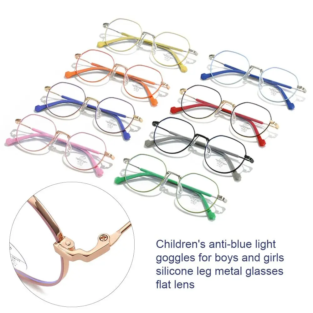 Anti-blue Light Kids Glasses Children Boys Girls Computer Eye Protection Eyeglasses Ultra Light Frame Eyewear anti blue light glasses kids glasses frame