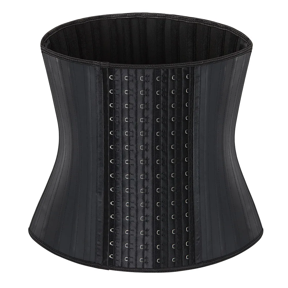 

Латексный корсет для коррекции живота, пояс для похудения, моделирующий корсет, 25 стальных косточек для талии, стройнящий Женский корсет