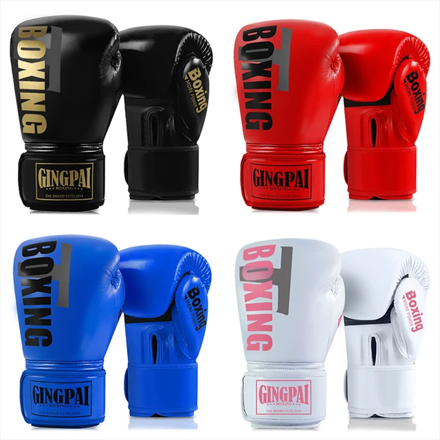 6-12oz Boxing gloves for adults children men Sanda professional women Muay Thai teenagers beginners boxing training equipment 6-12oz Boxing gloves for adults children men Sanda professional women Muay Thai teenagers beginners boxing training equipment