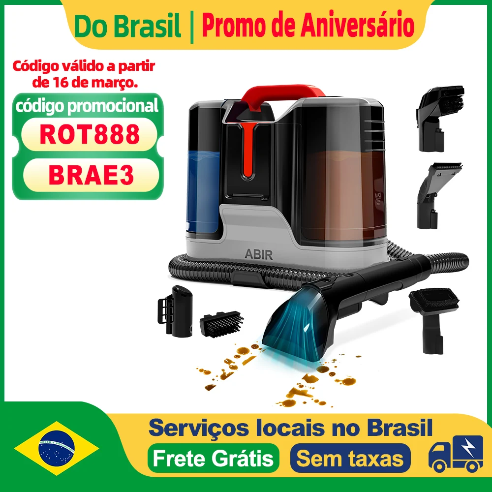 ABIR G80 Extratora de Carpete e Estofados Portátil