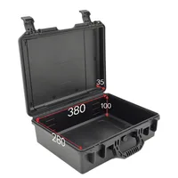 Profesional Tool Case Box Plastic Waterproof Multifunctional Hard Case Tool Storage Box Shockproof Organizer Suitcase Stackable 2