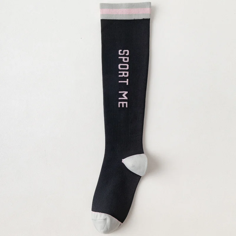 Premium Women's Athletic Compression Socks - Breathable & Highly Elastic