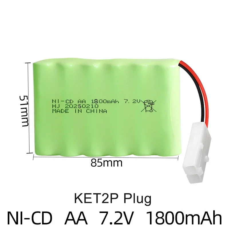 Lot de 6 connecteurs de charge RC - Plug 5559, SM, JST, KET, Tamiya, EL